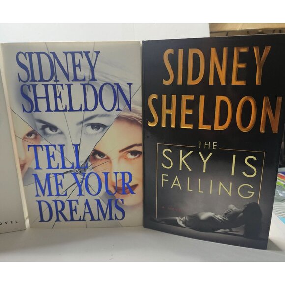 Sidney Sheldon Hardcover Book Lot of 4 The Sands Of Time The Best Laid Plans Tel - Picture 4 of 6